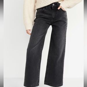 Old Navy Charcoal wide leg  Jeans